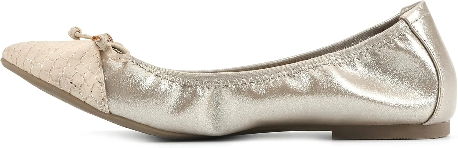 WHITE MOUNTAIN Women's Sunnyside II Flexible Ballet Flat