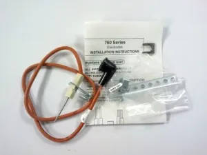 WHITE RODGERS 760-56 Ignition Electrode 24IN Lead W/Slip ON Bracket