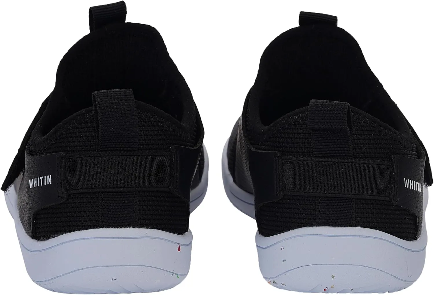 WHITIN Little/Big Kid Wide Width Barefoot Shoes | Boys/Girls Minimalist Elastic Opening Sneakers | Flexible- Zero Drop Sole