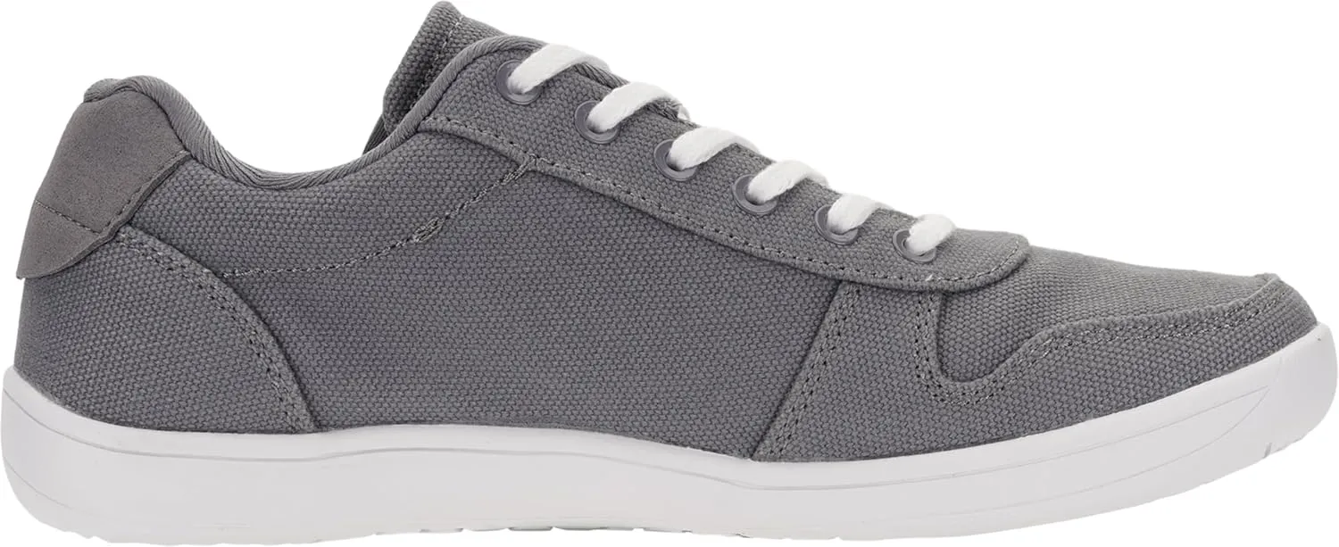 WHITIN Wide Toe Box Barefoot Sneakers for Women | Lightweight Canvas Minimalist Shoes