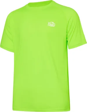 Willit Men's Rashguard Swim Shirt Short Sleeve UPF 50  Sun Protection Shirt SPF Quick Dry Water Shirt