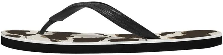 Women Sea Wave Flip Flop Sandal, Cute Lotus Orthotic Flip Flops Lightweight Flat Sandals Indoor Outdoor for Summer