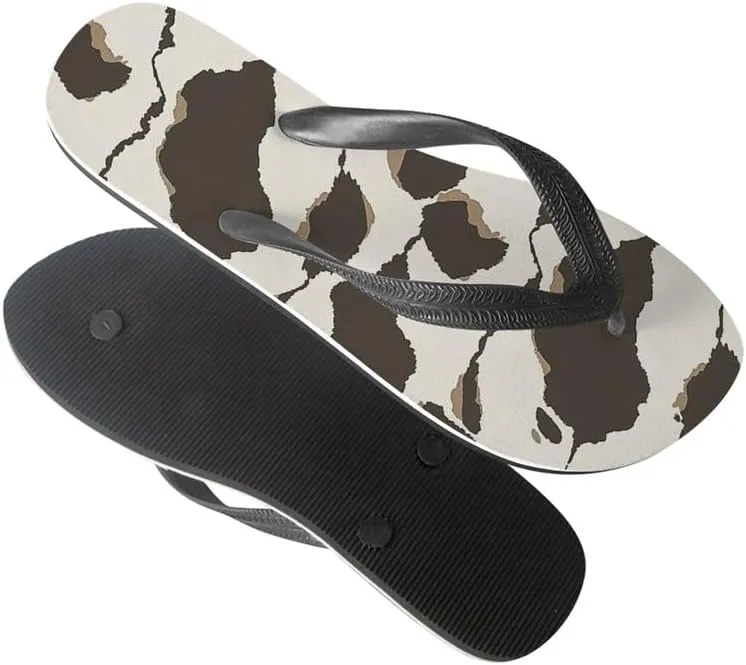 Women Sea Wave Flip Flop Sandal, Cute Lotus Orthotic Flip Flops Lightweight Flat Sandals Indoor Outdoor for Summer