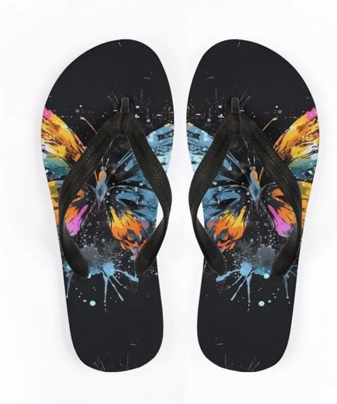 Women Sea Wave Flip Flop Sandal, Cute Lotus Orthotic Flip Flops Lightweight Flat Sandals Indoor Outdoor for Summer