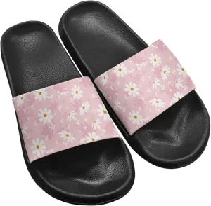 Women Slide Sandals Summer Beach Sandals Soft Lightweight Shower Shoes Casual Non Slip Slide Sandal Shower Shoes