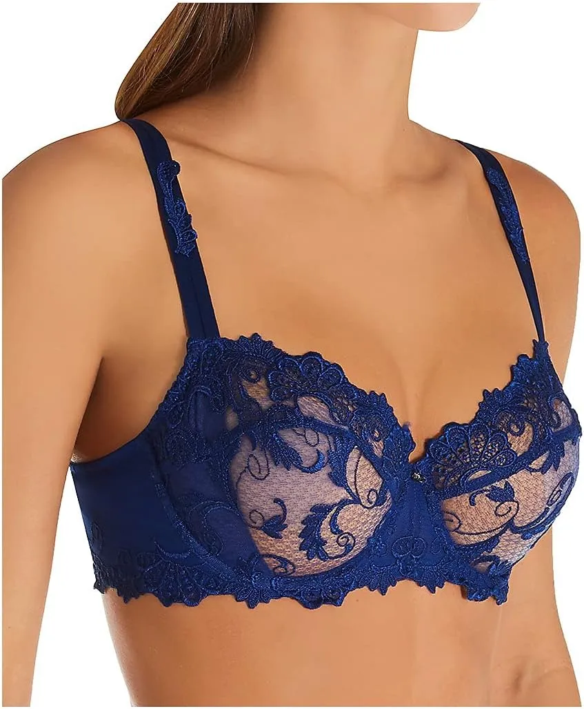 Women's ACC3088 Dressing Floral Demi Cup Bra