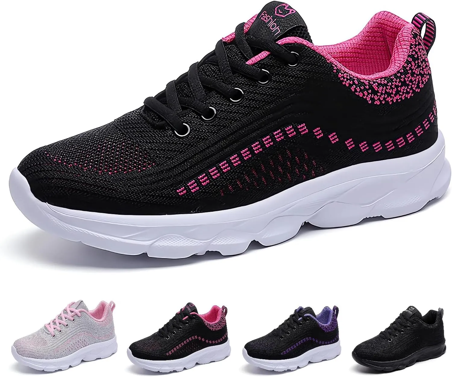 Women's Air Cushion Sneakers 2024 Comfortable Platform Diabetic Plantar Fasciitis Slip on Walking Orthopedic Shoes