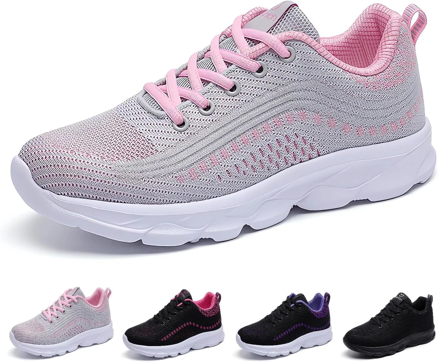 Women's Air Cushion Sneakers 2024 Comfortable Platform Diabetic Plantar Fasciitis Slip on Walking Orthopedic Shoes
