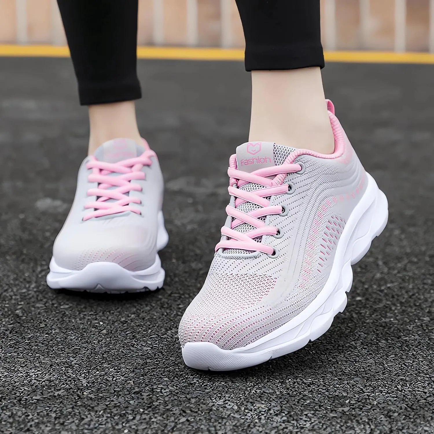Women's Air Cushion Sneakers 2024 Comfortable Platform Diabetic Plantar Fasciitis Slip on Walking Orthopedic Shoes