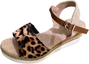 Womens Comfortable Sandals Summer Orthopedic Slides Wedge Platform Sandals Fashion Open Toe Strappy Ankle Strap Metal Buckle Shoes Slingback Casual Summer Beach Sandal