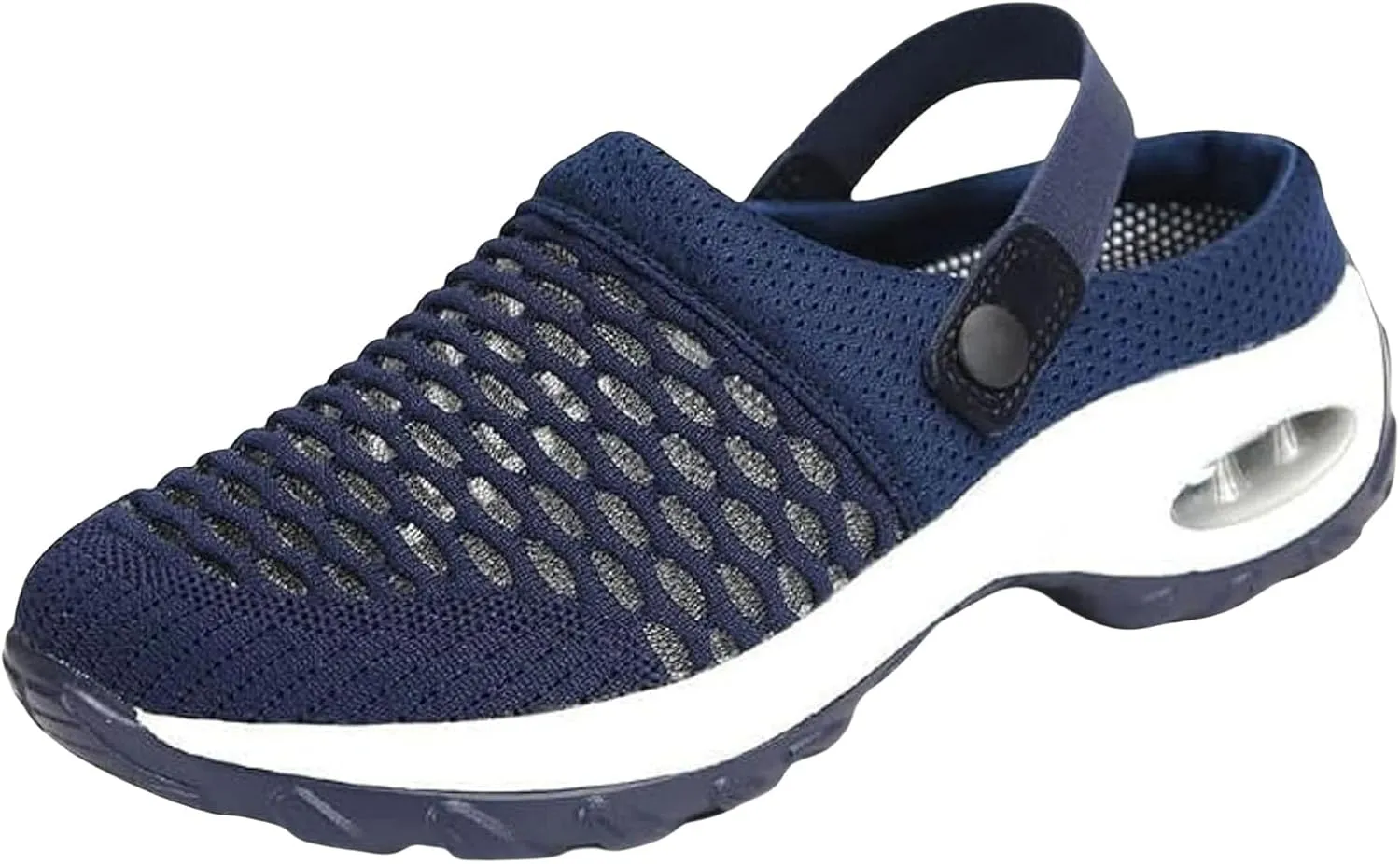 Womens Orthopedic Clogs with Air Cushion Breathable Slip-On Arch Support Sandals Lightweight Beach Walking Slippers
