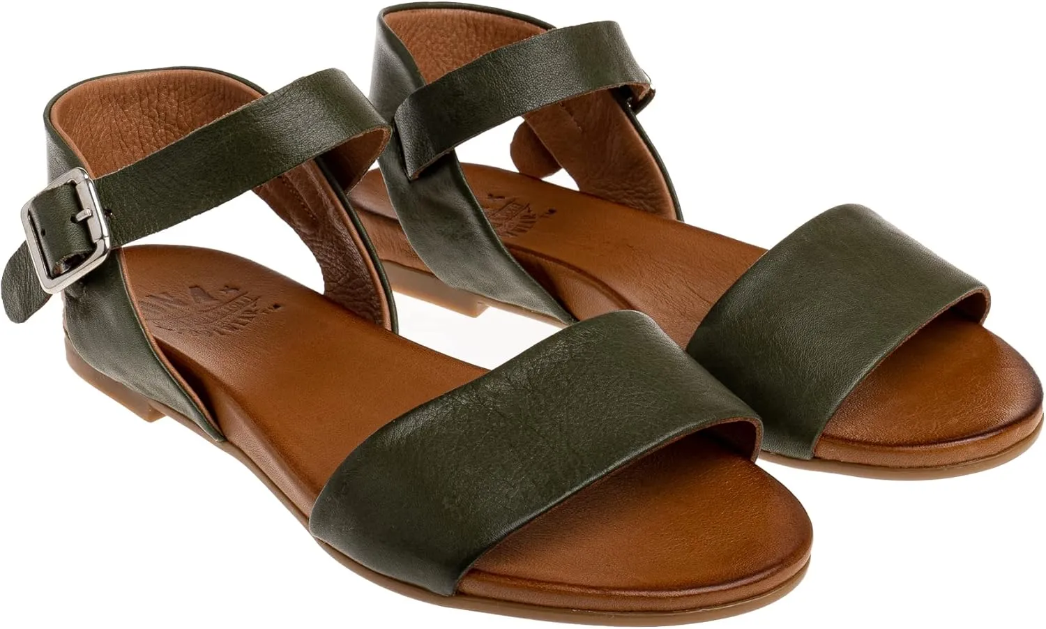 Women's Rockaway Flat Leather Sandal