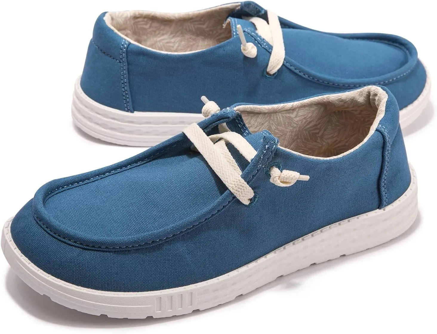 Womens Slip On Loafer Outdoor Sneakers Causal Low Top Canvas Flat Comfortable Fashion Walking Shoes