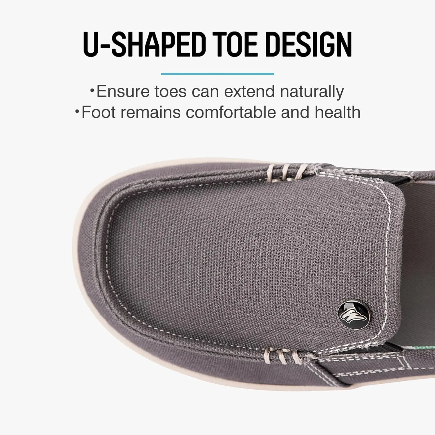 Womens Slip On Shoes - Casual Boat Loafers Shoes for Women with Arch Support - Plantar Fasciitis Canvas Sneakers for Daily Walking