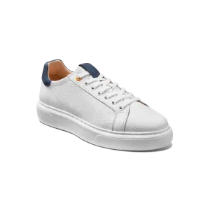 WOMEN'S SUNSET SNEAKER 2.0-White Leather | Samuel Hubbard
