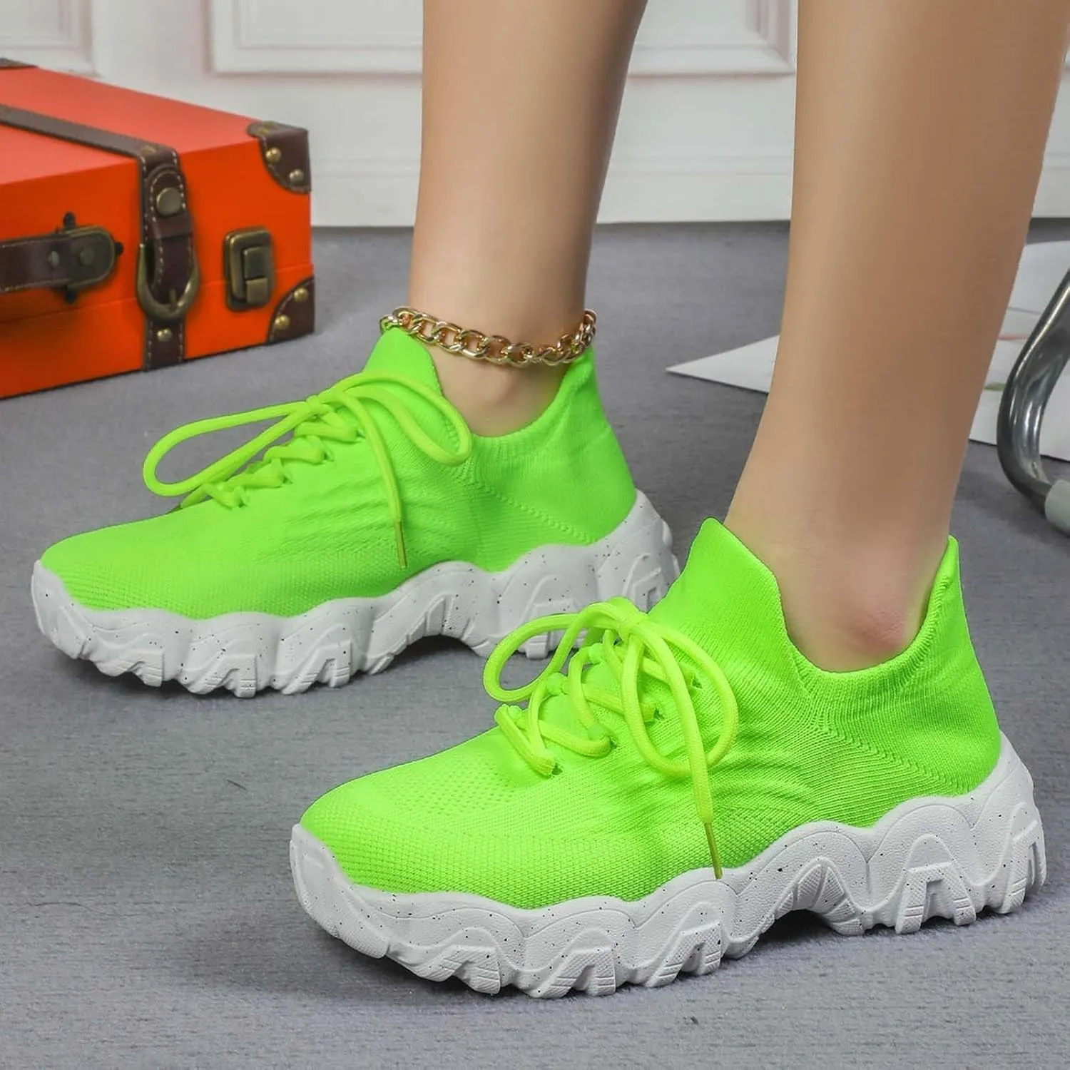 Womens Tennis Shoes Summer Slip On Mesh Breathable Walking Sneakers Comfortable Arch Support Orthopedic Sneakers Non-Slip Nurse Babe Shoes Fashion Outdoor Running Trainer