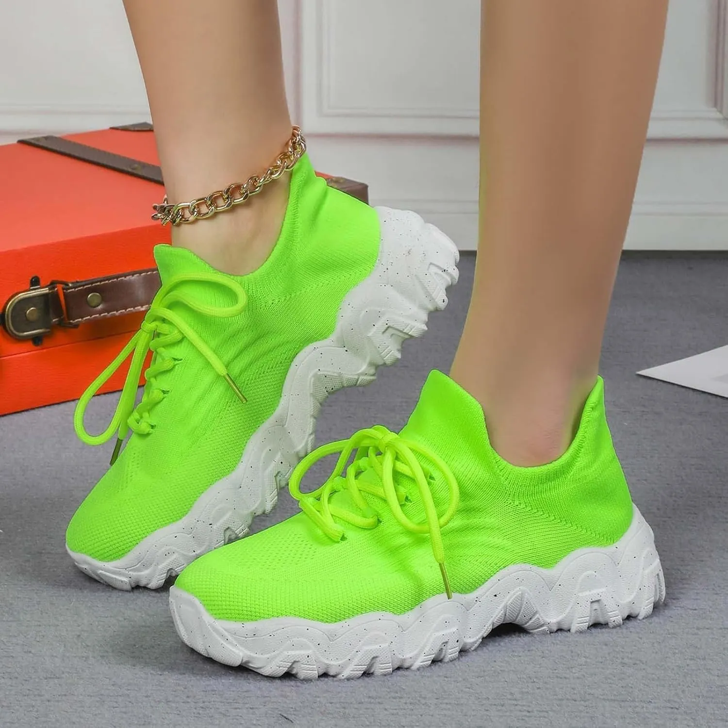 Womens Tennis Shoes Summer Slip On Mesh Breathable Walking Sneakers Comfortable Arch Support Orthopedic Sneakers Non-Slip Nurse Babe Shoes Fashion Outdoor Running Trainer