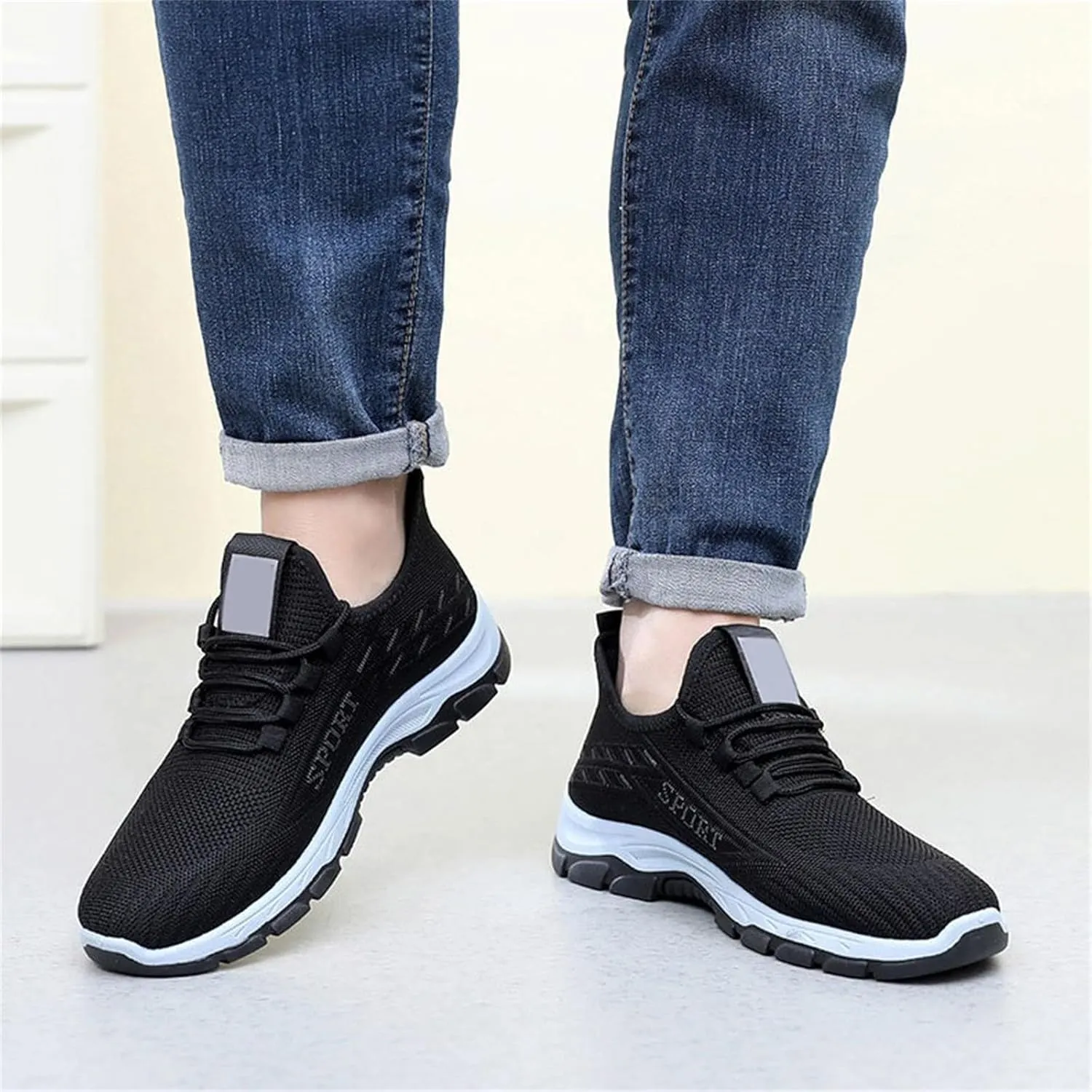 Womens Walking Orthopedic Sneakers with Arch Support Non Slip Running Shoes Casual Trendy Lightweight Breathable Mesh Shoes Comfortable Soft Sole Sneakers Outdoor Athletic Workout Sports Tennis Shoe