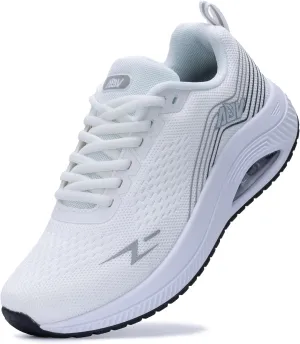Womens Walking Shoes with Arch Support Orthotic Tennis Shoes for Plantar Fasciitis Casual Air Fashion Sneakers US 6.5-11
