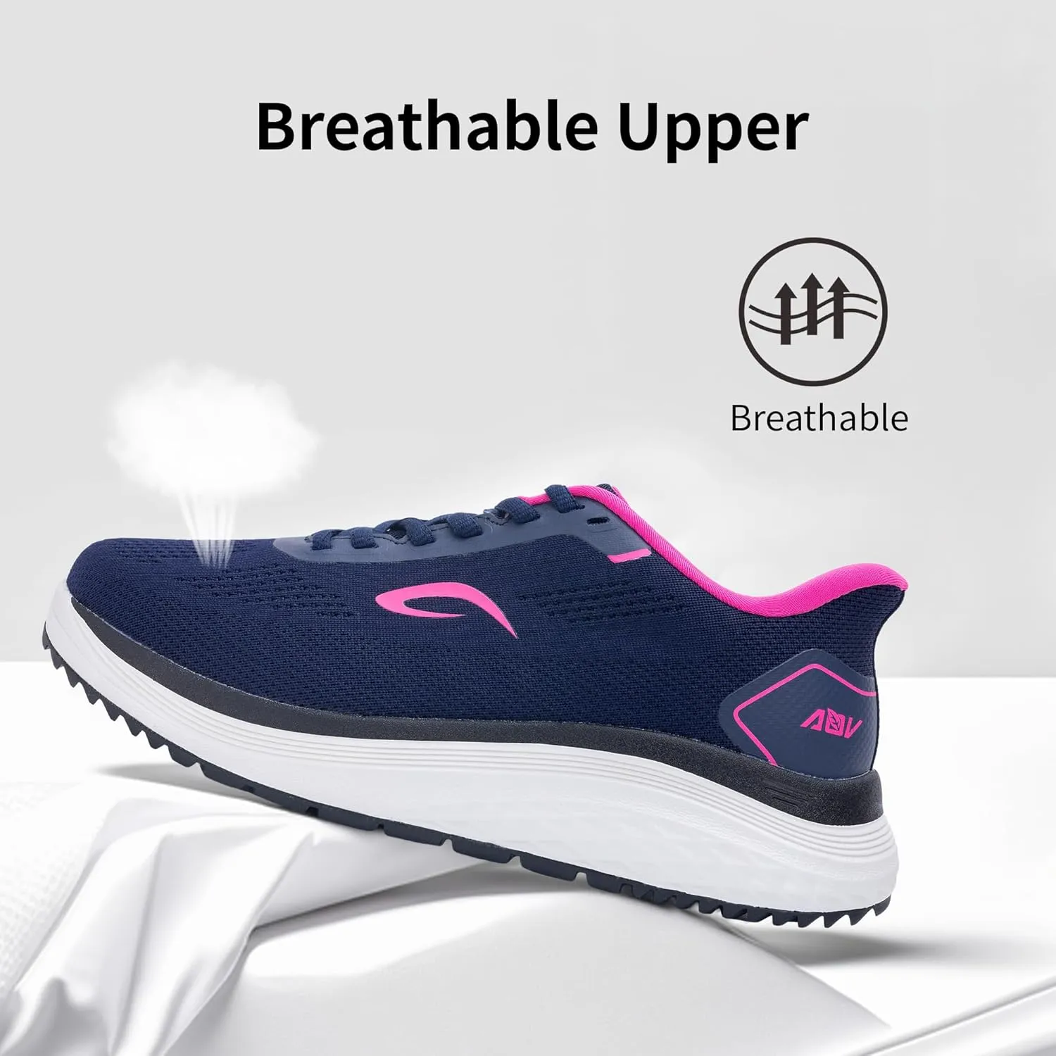 Women's Walking Shoes with Arch Support Plantar Fasciitis Orthotic Slip On Tennis Sneakers for Long Standing