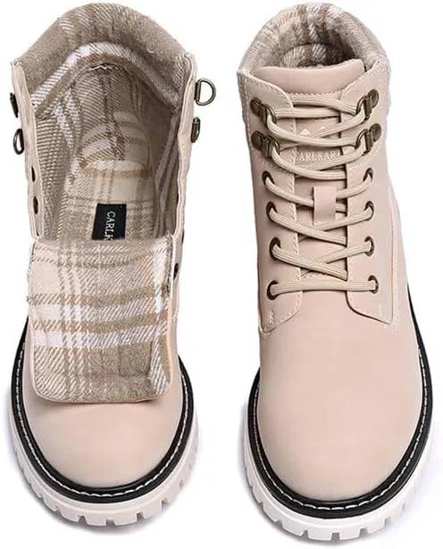 Women's Waterproof Hiking Boots - Lightweight Non-Slip Ankle Boots for Trekking