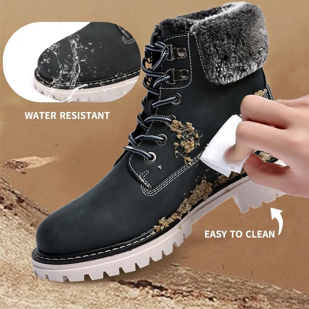 Women's Waterproof Hiking Boots - Lightweight Non-Slip Ankle Boots for Trekking