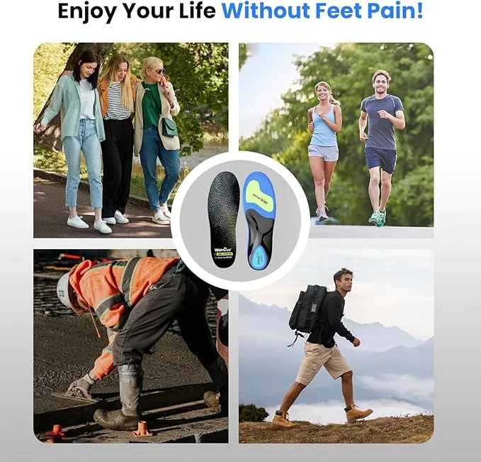 Work Boot Insoles Plantar Fasciitis