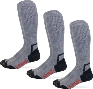Wrangler Men's Ultra Dri Compression Tall Boot Socks (3 Pairs)