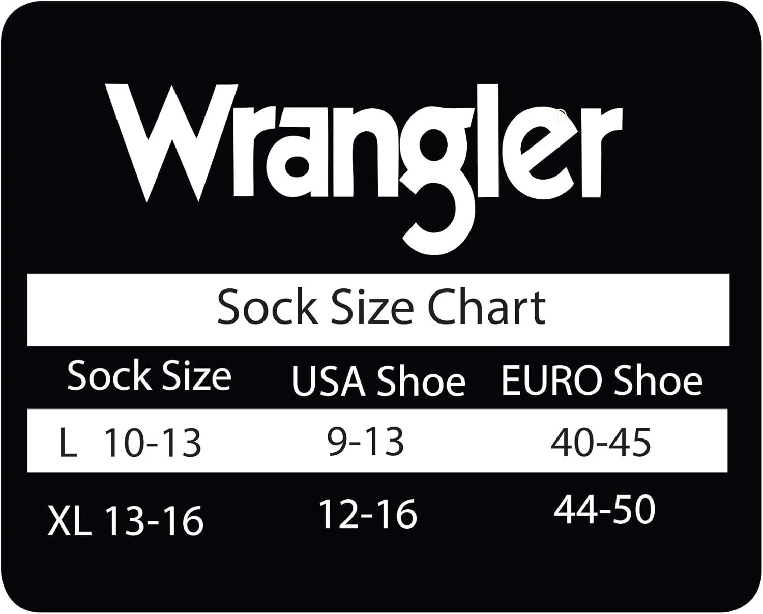 Wrangler Mens Ultra Dri Seamless Toe Western Boot Socks 3 Pair Pack