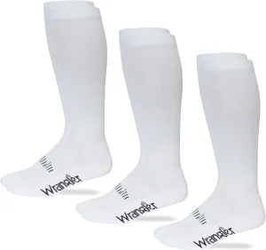 Wrangler Men's Ultra Dri Seamless Toe Western Boot Socks (3 Pairs)