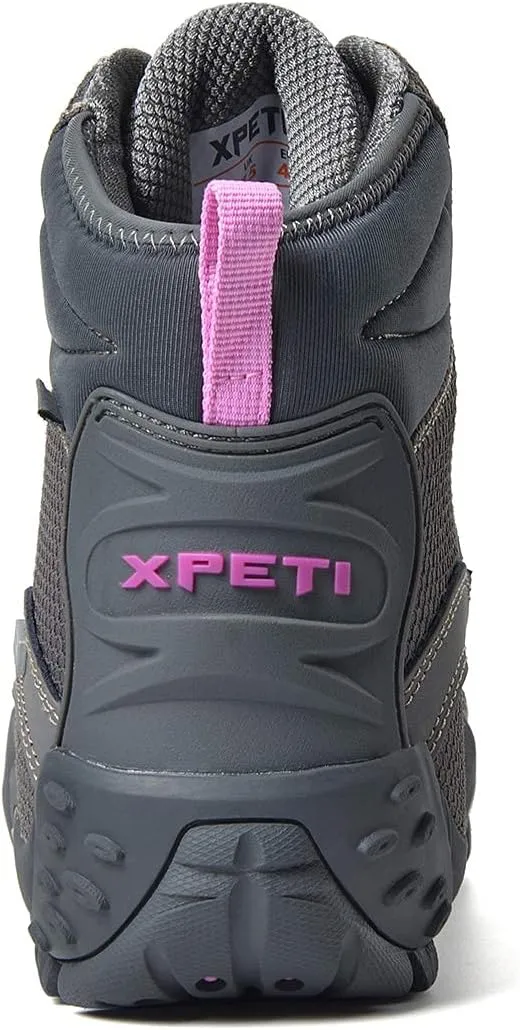 XPETI Women's Dimo Mid Waterproof Outdoor Hiking Boot Non Slip
