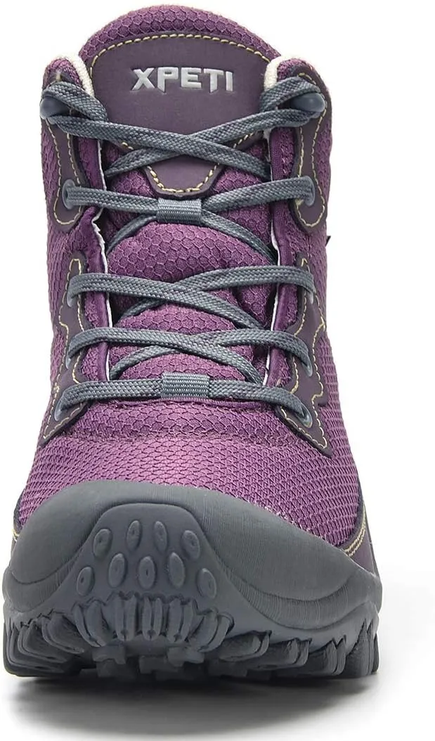 XPETI Women's Dimo Mid Waterproof Outdoor Hiking Boot Non Slip