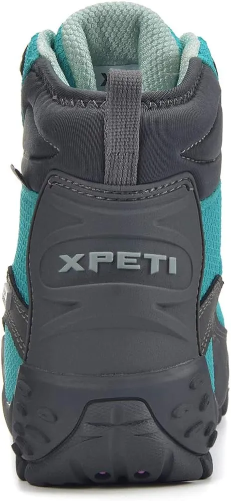 XPETI Women's Dimo Mid Waterproof Outdoor Hiking Boot Non Slip