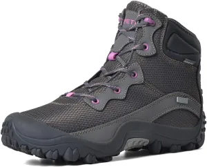 XPETI Women's Dimo Mid Waterproof Outdoor Hiking Boot Non Slip