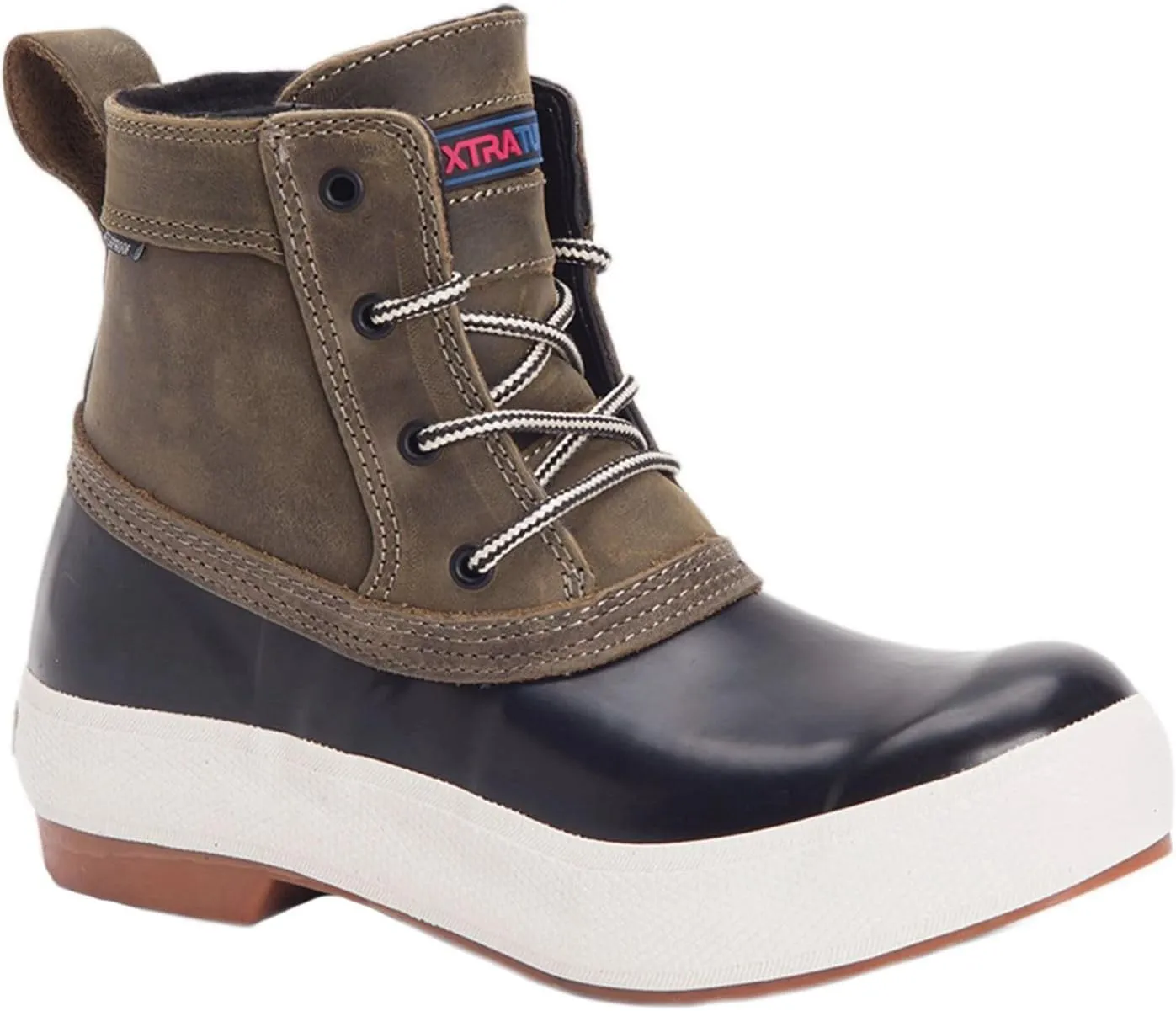 Xtratuf Women's 6in Casual Over-The-Ankle Waterproof Slip-Resistant Arch Support Leather Legacy Lace Boots