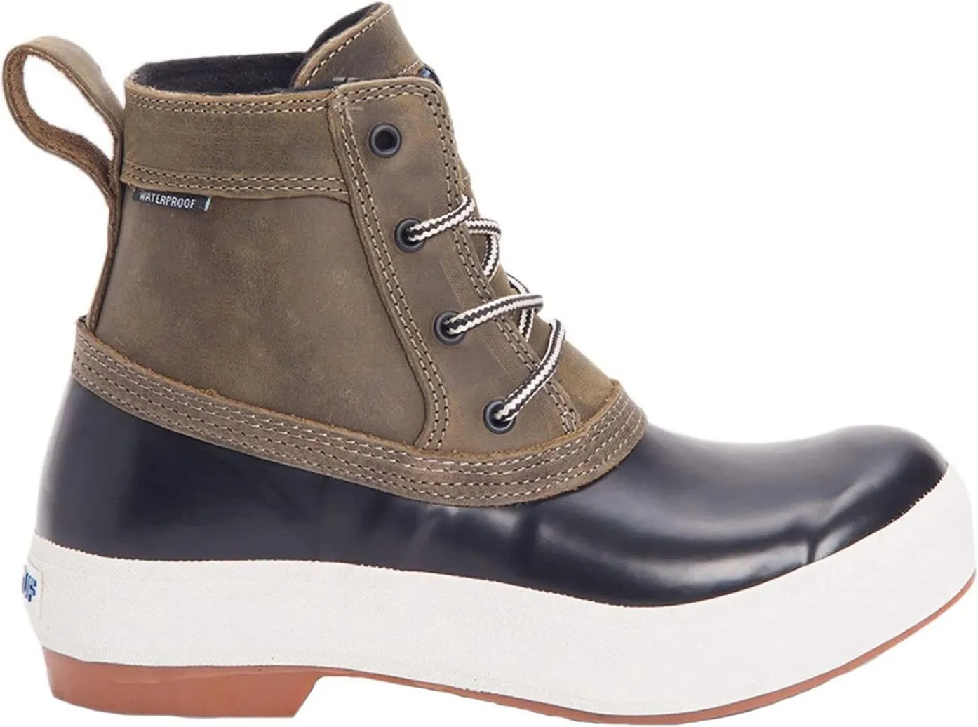 Xtratuf Women's 6in Casual Over-The-Ankle Waterproof Slip-Resistant Arch Support Leather Legacy Lace Boots