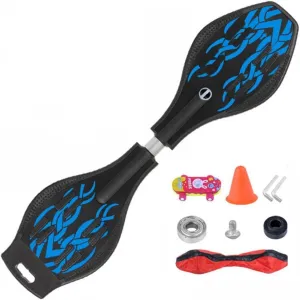 XUDREZ Caster Board Skateboard, Compact and Lightweight Caster Board Deluxe Junior Caster Board in Amazing 8 Color with Illuminating Wheels and 360 Degree Casters for More Excitement and Fun