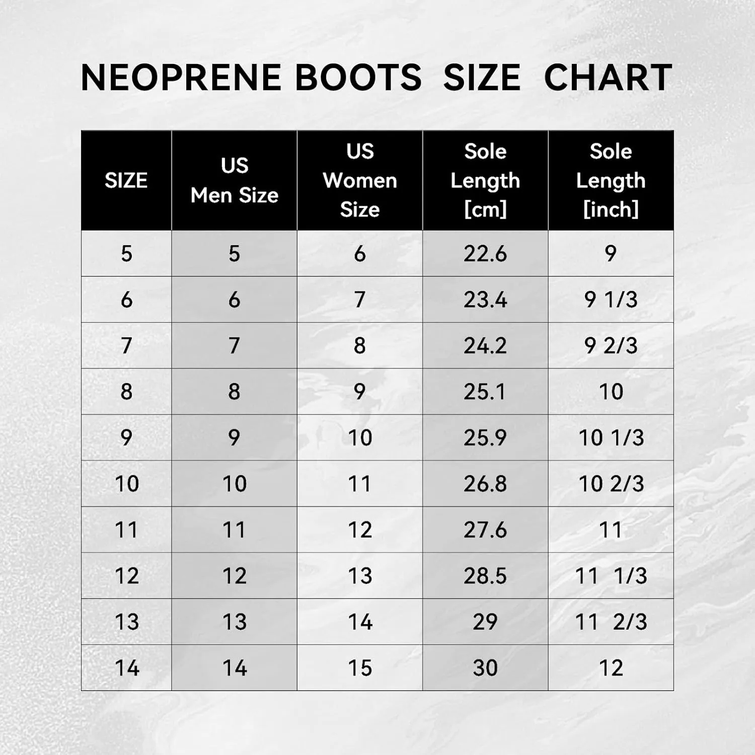 XUKER Neoprene Diving Wetsuit Boots 3mm 5mm Zipped Adult Unisex Water Boots Glued Blind Stitched with Anti-Slip Rubber Sole for Water Sports