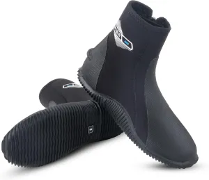 XUKER Neoprene Diving Wetsuit Boots 3mm 5mm Zipped Adult Unisex Water Boots Glued Blind Stitched with Anti-Slip Rubber Sole for Water Sports