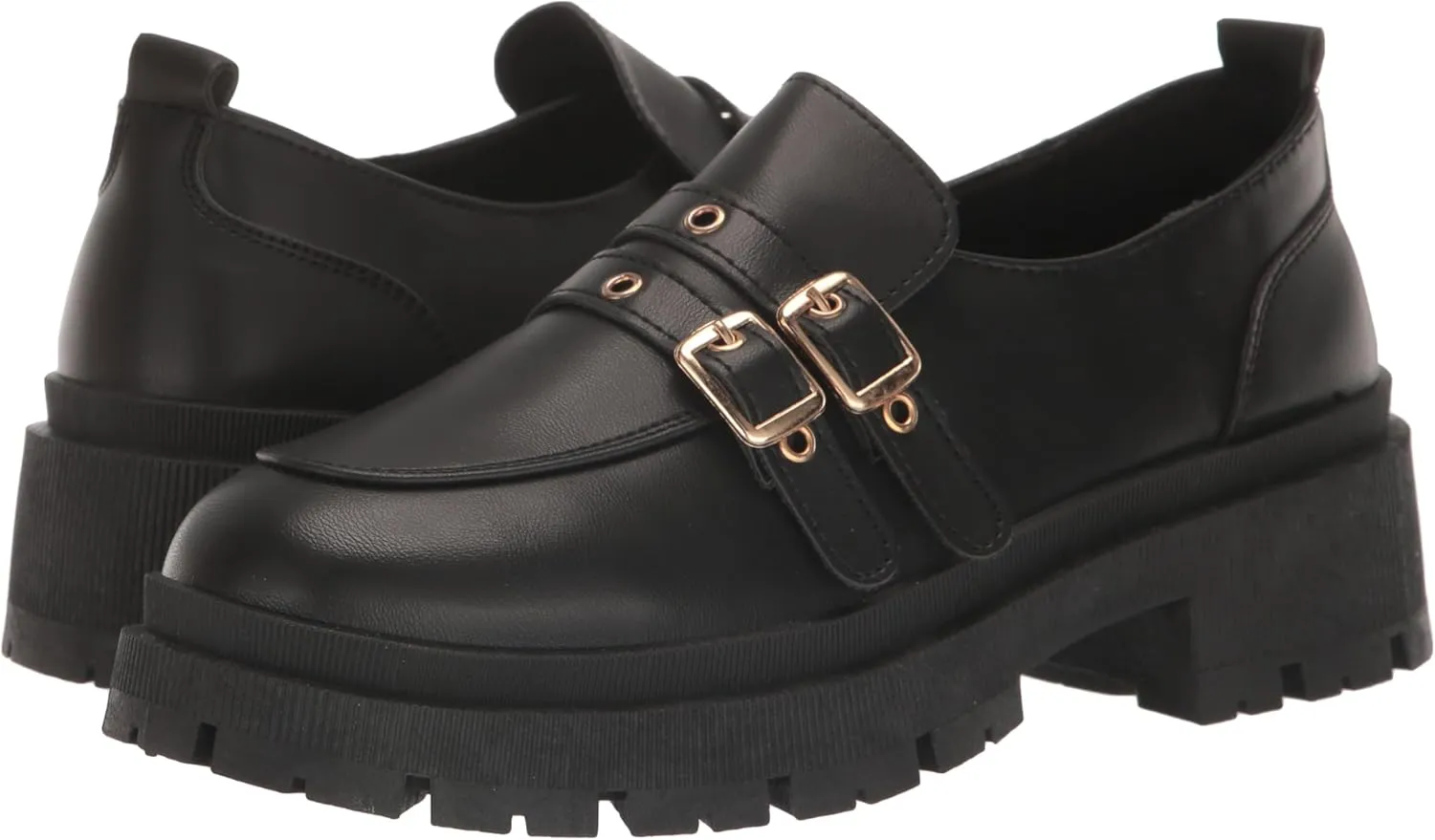 YOKI Women's Lugsole Loafers