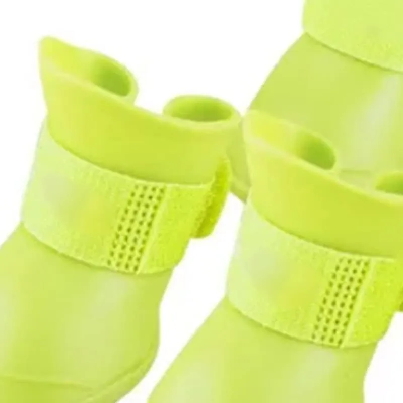 Zerodis Boots, Dog Rain Boots Outdoor Dog Silicone Rainshoes Running Shoes Pet Rain Shoes, Pet Rain Boots (S)