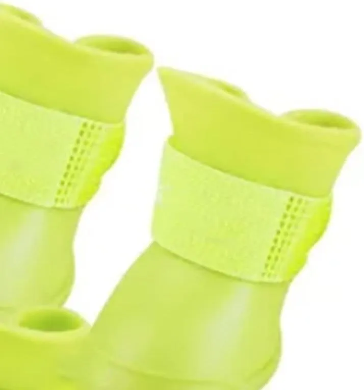 Zerodis Boots, Dog Rain Boots Outdoor Dog Silicone Rainshoes Running Shoes Pet Rain Shoes, Pet Rain Boots (S)