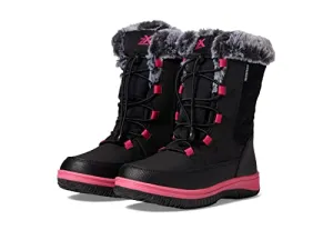 ZeroXposur Girl's Snow Princess WP Boot (Little Kid/Big Kid) Black 1 Little Kid M